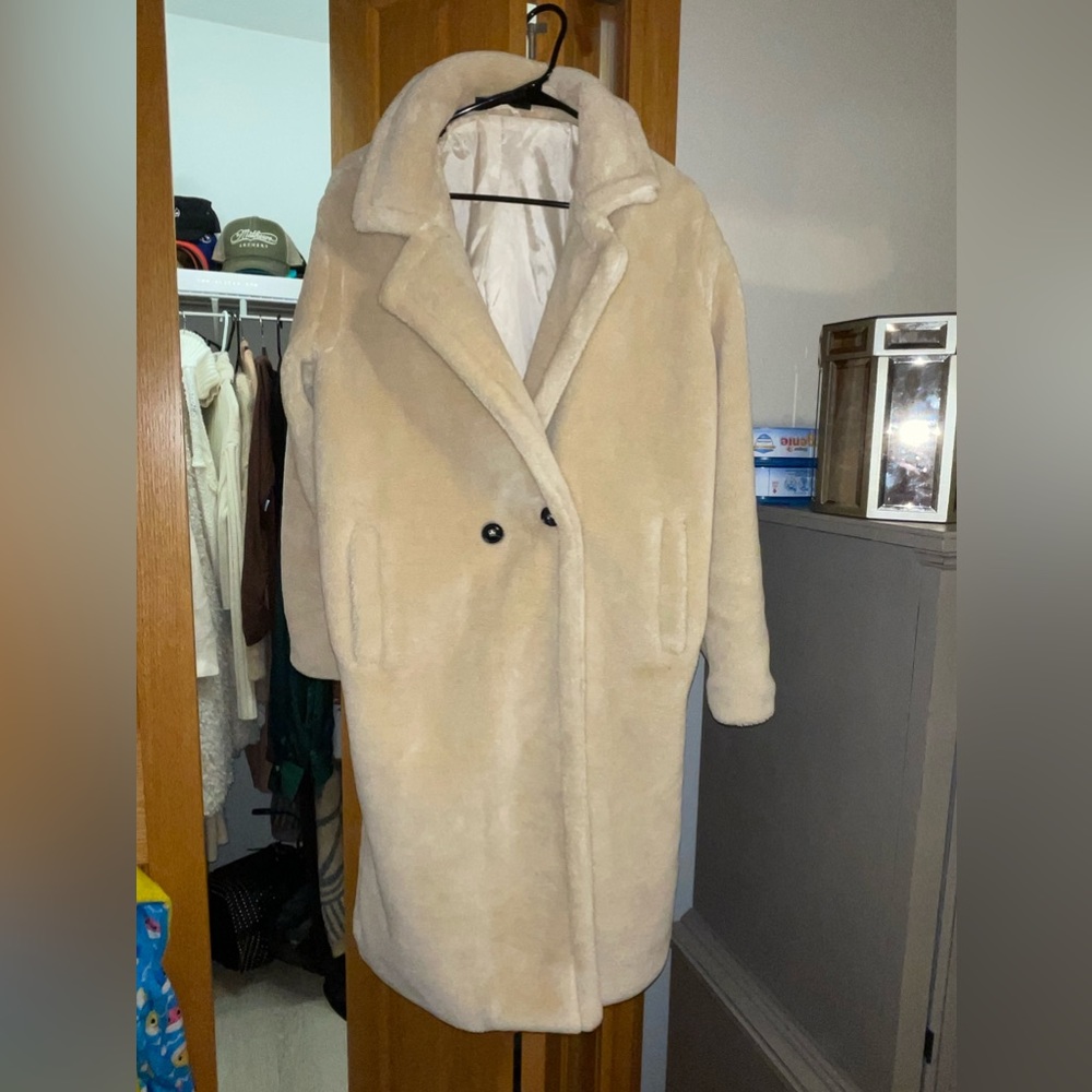 Oversized Teddy coat